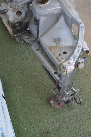 Quarter front left Subaru b10 Tribeca silver