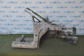 Quarter front right Subaru b10 Tribeca silver