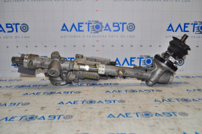 Infiniti QX30 17-19 FWD power steering rack, for parts, broken housing, broken connector