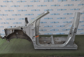 Front left quarter Lexus RX300 RX330 RX350 RX400h 04-09 silver 6T1 with central pillar, defect longe