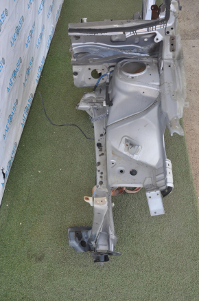 Quarter front left Subaru b10 Tribeca graphite with central pillar, dented side member