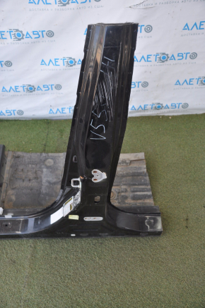 Front quarter left Toyota Camry v55 15-17 usa black with central pillar, without side member