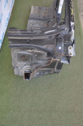 Front quarter left Toyota Camry v55 15-17 usa black with central pillar, without side member