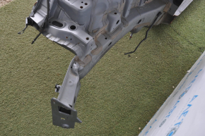 Front right quarter Hyundai Sonata 15-19 gray, dented side member