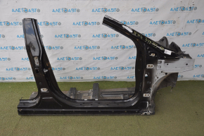 Front quarter right Hyundai Sonata 16-17 hybrid black with central pillar, without side member