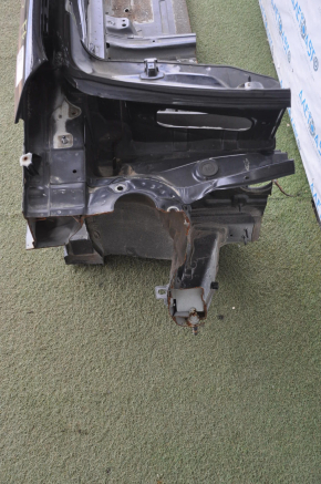 Front quarter right Hyundai Sonata 16-17 hybrid black with central pillar, without side member