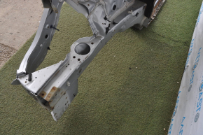 Front quarter right Honda Accord 13-15 silver with central pillar