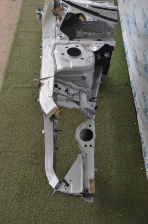 Front quarter right Honda Accord 13-15 silver with central pillar
