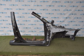Front right quarter Mazda CX-9 16-23 graphite with central pillar, dented