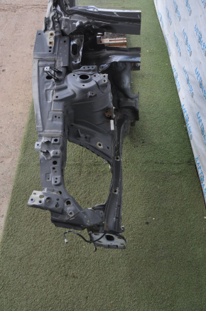 Front right quarter Mazda CX-9 16-23 graphite with central pillar, dented