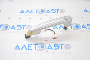 Cadillac ATS 15-19 keyless 4-pin outer front left door handle, broken
