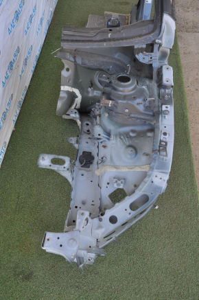 Front quarter left Chevrolet Volt 11-15 gray with central pillar