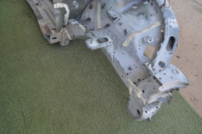 Front quarter left Chevrolet Volt 11-15 gray with central pillar