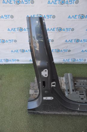 Front quarter right Chevrolet Volt 11-15 gray with central pillar