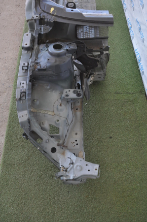 Front quarter right Chevrolet Volt 11-15 gray with central pillar