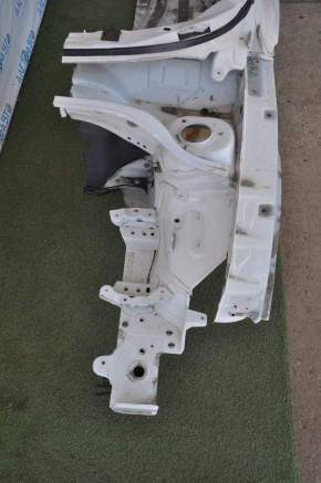 Front quarter left VW Passat b7 12-15 USA white with central pillar
