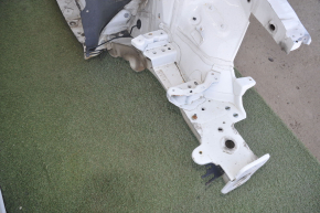 Front quarter left VW Passat b7 12-15 USA white with central pillar
