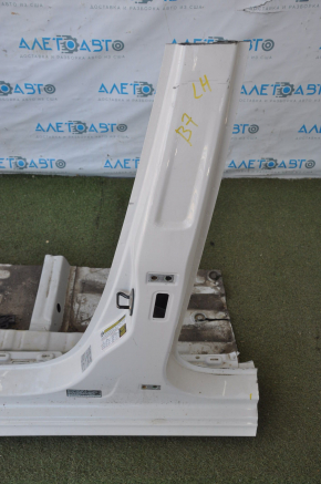 Front quarter left VW Passat b7 12-15 USA white with central pillar