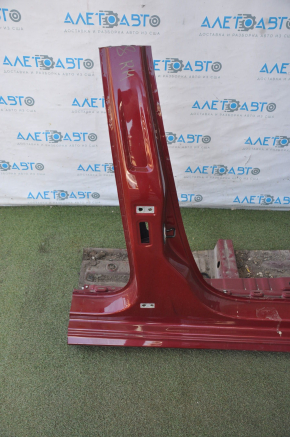 Front right quarter VW Passat b8 16-19 USA red with central pillar