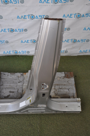 Front left quarter Toyota Avalon 13-18 silver with central pillar, without sidewall, dented