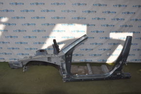 Front quarter left Toyota Avalon 05-10 blue with central pillar