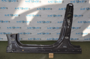 Central left body pillar Hyundai Sonata 15-19 with threshold, bumpers