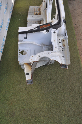 Front quarter left Toyota Camry v55 15-17 usa white with central pillar without sidewall