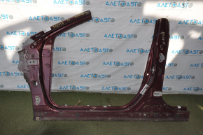 Front quarter left Toyota Avalon 13-18 burgundy with center pillar, without sidewall