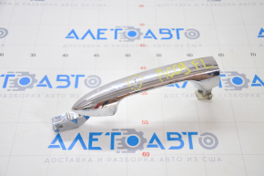 Honda Accord 13-17 exterior front left door handle, chrome finish