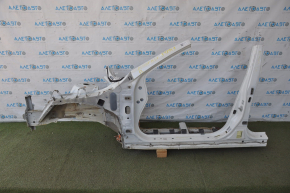 Front left quarter Nissan Altima 13-14 white with central pillar
