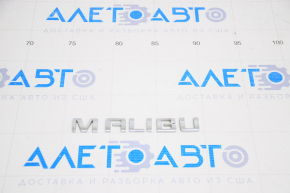 Emblem inscription Malibu Chevrolet Malibu 13-16