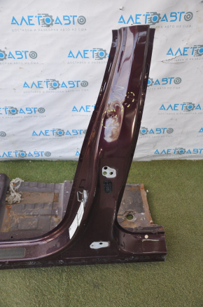Front quarter left Ford Fusion mk5 13-20 maroon
