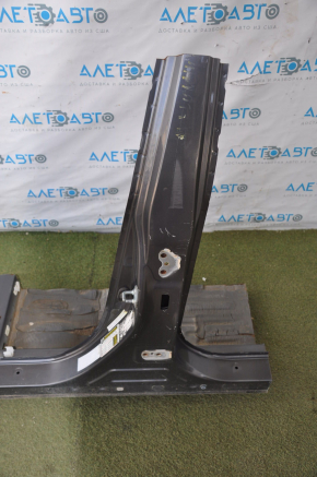 Front left quarter Toyota Avalon 13-18 graphite with central pillar, dented side member