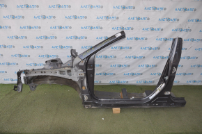 Front left quarter Toyota Avalon 13-18 graphite with central pillar, dented side member
