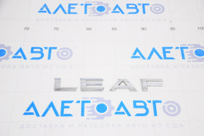 Nissan Leaf 11-17 tailgate LEAF emblem