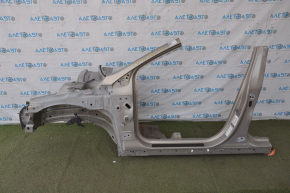 Front quarter left Ford Fusion mk5 13-20 gray with central pillar