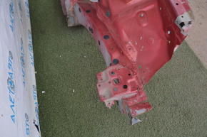 Front left quarter Toyota Camry v50 12-14 usa red with central pillar, dented sidewall