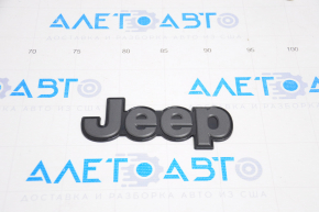 Emblem badge JEEP tailgate Jeep Renegade 15-23 TRH black