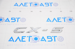 Emblem inscription "CX-5" trunk door Mazda CX-5 13-16