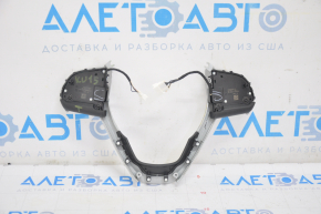 Jeep Cherokee KL 14-22 steering wheel control buttons with gray overlay, without radar, broken fastener