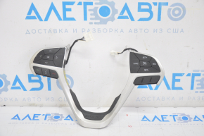 Jeep Cherokee KL 14-22 steering wheel control buttons with gray overlay, without radar, broken fastener