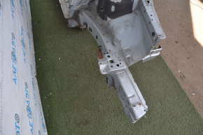 Front quarter left Toyota Camry v40 silver with central pillar, pokes