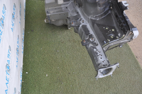 Front quarter left Ford Focus mk3 11-18 black with central pillar