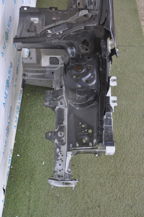 Front quarter left Ford Focus mk3 11-18 black with central pillar