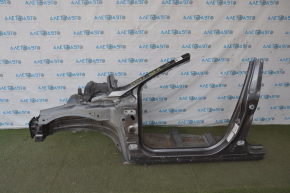Lincoln MKZ 13-20 graphite front left quarter with center pillar