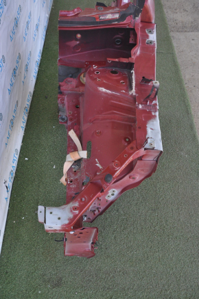 Quarter front left Nissan Rogue 14-20 red
