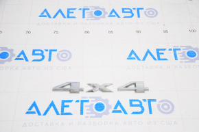 Jeep Cherokee KL 14-18 Tailgate 4x4 Emblem Chrome