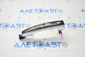 Door handle outer rear left Chevrolet Volt 16-19 keyless chip defect