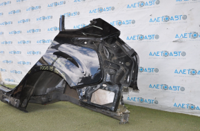 Quarter wing rear left Ford Focus mk3 11-18 5d black, pokes