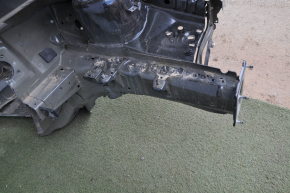 Front quarter left Ford Focus mk3 11-18 black, with central pillar, pokes